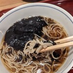 吾妻橋 やぶそば - 海苔と共に