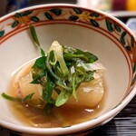 道人 - 鴨のお出汁を吸った淀大根。美味しくて止まらない(笑)