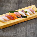 Nigiri Sushi seven pieces