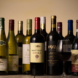 Many carefully selected wines!