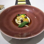 レストラン ラフィナージュ - フォアグラのポワレ