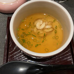 難波 鉄板焼き Sublime - 白子の茶碗蒸し