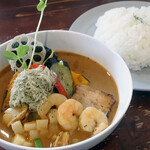 Apuranthi - とろとろココナッツのスープカレー1150円