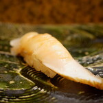 にぎり鮨 一五〇 - 藁焼き寒さわら（北陸フェア）