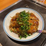 ふく福 - 肉玉そば