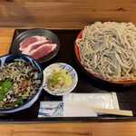 十割蕎麦と鴨料理 かもん - 鴨団子そば大盛り