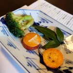 龍水亭 - 季節の野菜