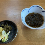 一心屋本店 - もずく、お漬物