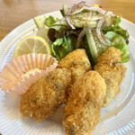 一心屋本店 - 大粒牡蠣フライ