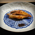 道人 - 焼虎河豚。これはもう、美味しいに決まってるでしょ(笑)　人の大きさが気になるヤツ。