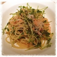 キハチ 青山本店 - しらすと明太のスパゲッティ    シンプルで美味しかった(^o^)