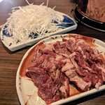 焼肉ホルモン 炭銀 北与野別館 - ネギ塩カルビ2人前