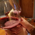 北新地 大嵓埜 - 妻も喜んでくれてカンパーイ