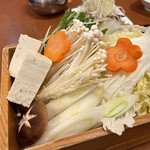 Ooyama - 黒豚しゃぶしゃぶの野菜
