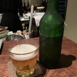 鳥たけ - ハートランド 中瓶、800円