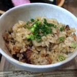 root - 桜海老とキノコの炊き込みご飯