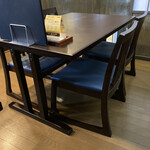 Ukai Tei Ichige - 低いイスのテーブル席