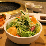 みやび - 季節のグリーンサラダ（ユズドレッシング）
