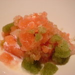 カメレオン - スイカと大葉のシャーベット