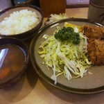 鈴文 - (5/31)ランチヒレかつ定食