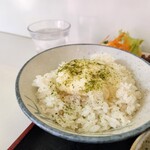 Soba Sakura - とろろご飯です。