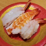 Kaitenzushi Kokyou - 海老三昧　396円