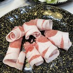 味の天心爛饅 - 金華豚