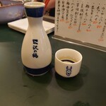 酒の店 ななや - 日本酒　龍勢　熱燗で(22-12)