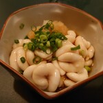 酒の店 ななや - 白子ポン酢　\350(22-12)
