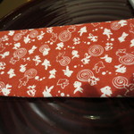 広尾 一会 - 妻の手ぬぐい。