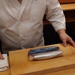 一本杉 川嶋 - サバの棒寿司