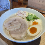 島田製麺食堂鶏白湯専門店 - 