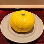 銀座 しのはら - 柚子釜蒸し