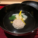 銀座 しのはら - 鶉のお椀