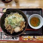 つけ麺らぁ麺油そば 六朗 - 六朗油そばにはスープ付き