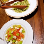 イタリアン肉バル 29DOME - カプレーゼ♥ジェノベーゼパスタ♥