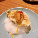 福島 牡蠣と肉たらし ビストロKAI - グリルドオイスター　