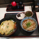 そば宏 - カツ丼大盛り丼ぶり定食