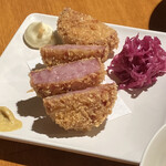 立呑 富士屋本店 - 雲仙ハムカツ (750円)