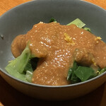 立呑 富士屋本店 - ネギぬた (300円)