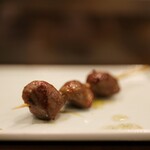 鳥田中 - 黒薩摩鶏の砂肝