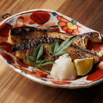 Seasonal fish grilled with Saikyo miso