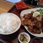 フルカワ食堂2 - ライスは普通盛り。大盛り無料。