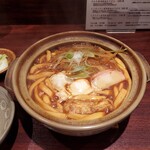 酒と味噌煮込み 味噌煮込罠 - 味噌煮込みうどん