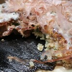 Okonomi Teppan Yaki Teppan Rasshu! - 大葉もちチーズ豚玉　断面