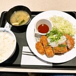 松屋 - ダブルおろしポン酢ロースかつ定食