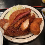 西麻布 三河屋 - 三河屋(ミックス定食)