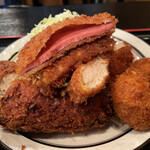 西麻布 三河屋 - 三河屋(ミックス定食)