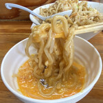 ハイマウント - 「コッコマン」につけ麺風で頂きます☆ 最高に贅沢♪♪