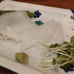 魚源 - アオリイカ刺身